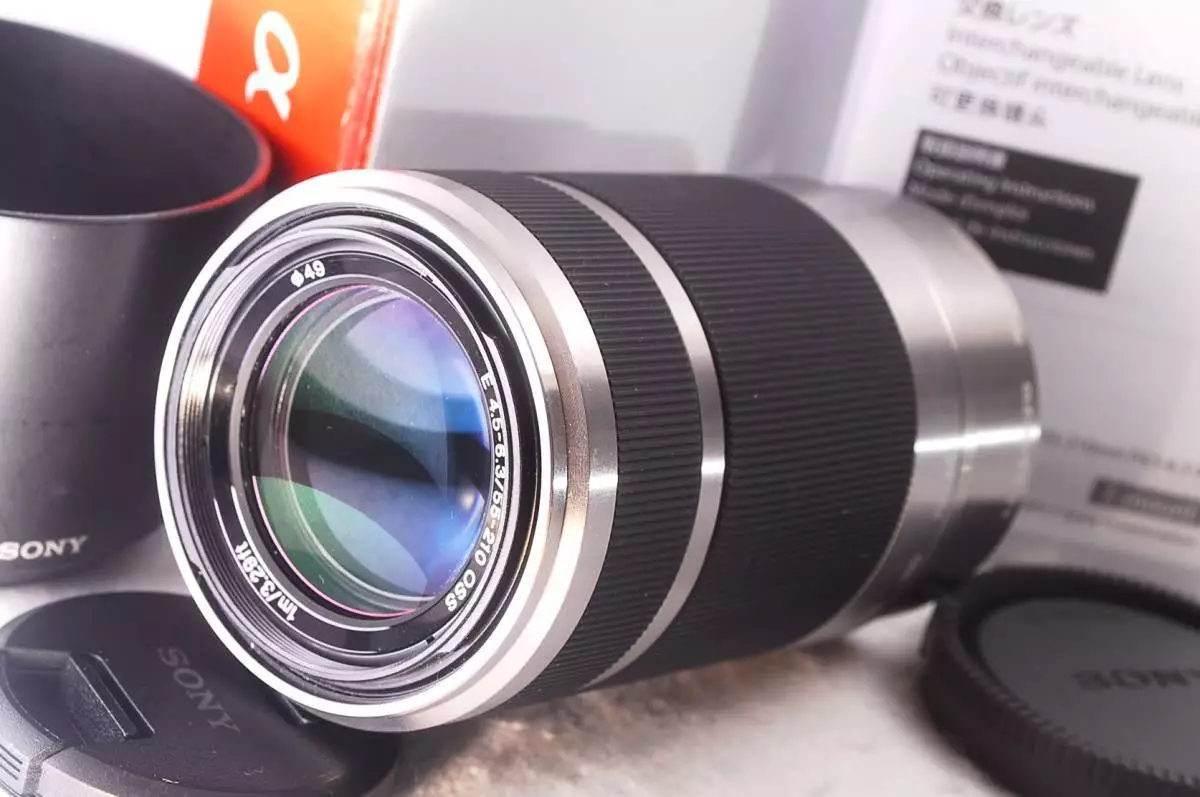 SONY Sony E 55-210mm F4.5-6.3 OSS Silver SEL55210 C232 | eBay