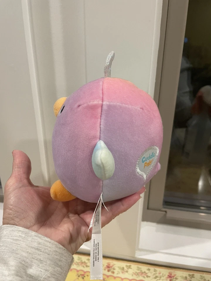 Juguete de peluche en relieve Cuddle Pal preferido para niños pollito multicolor 6" Foto 4 de 4