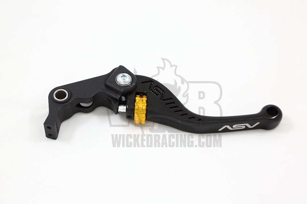 Honda Grom 125 & Monkey ASV F3 Lever Set Clutch & Brake Black Short eBay