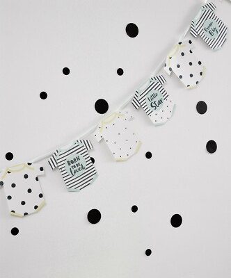 Born To Be Loved, Babyparty, Gender Reveal Wimpelkette, Girlande - 3,5 m