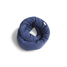 Huzi Infinity Pillow - Home Travel Soft Neck Scarf Support Sleep (Navy) Navy