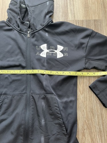 Under Armour Boys Jacket Cold Gear Black Jacket Size YMD - Picture 6 of 9