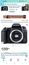Canon 77D Bundle including lens, SD cards, external flash, photo props  more