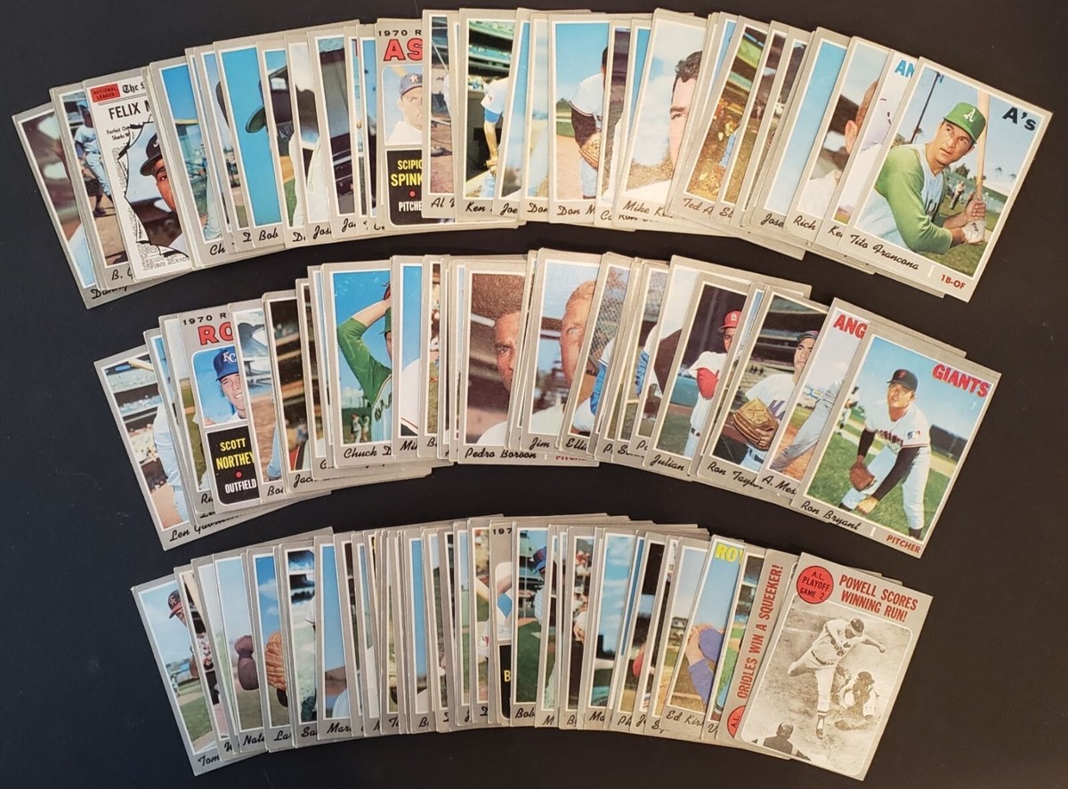 1970 Topps Baseball Cards - Commons and Stars - PICK YOUR CARD - # 1-299