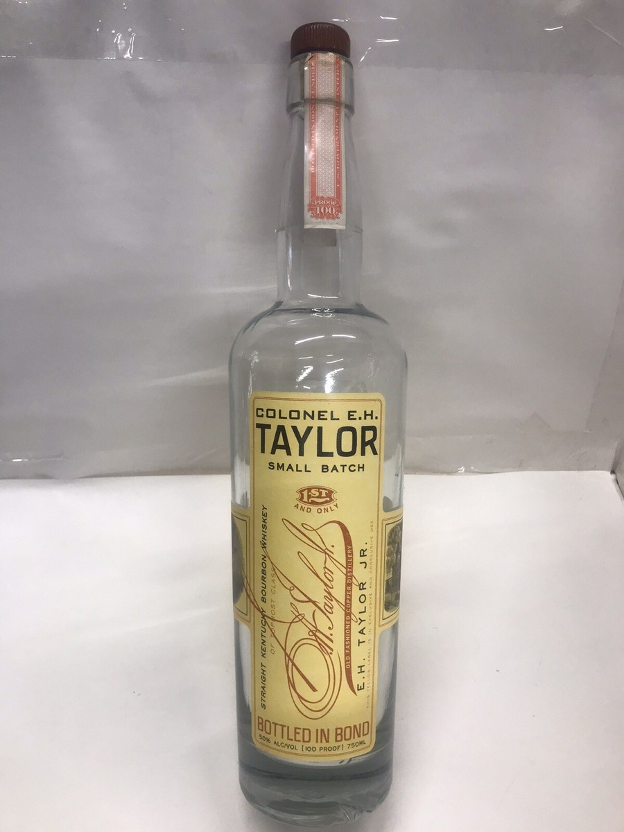 Colonel E.H. Taylor Small Batch Bourbon 750ml Bottle With Cork Top