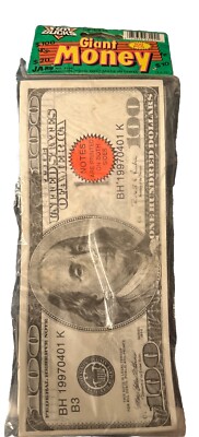 Fun Bucks Giant Money 100 Pcs. 4x6 