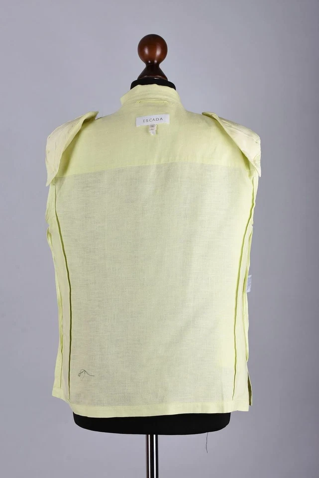 Escada Classic Linen Jacket / Trousers Suit Size M / EU36 - Image 4 of 4