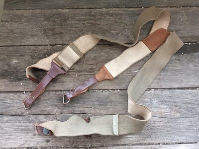 GDR KVP MdI SUSPENDERS EXTRA STRONG, for Potato Field Uniform!!!