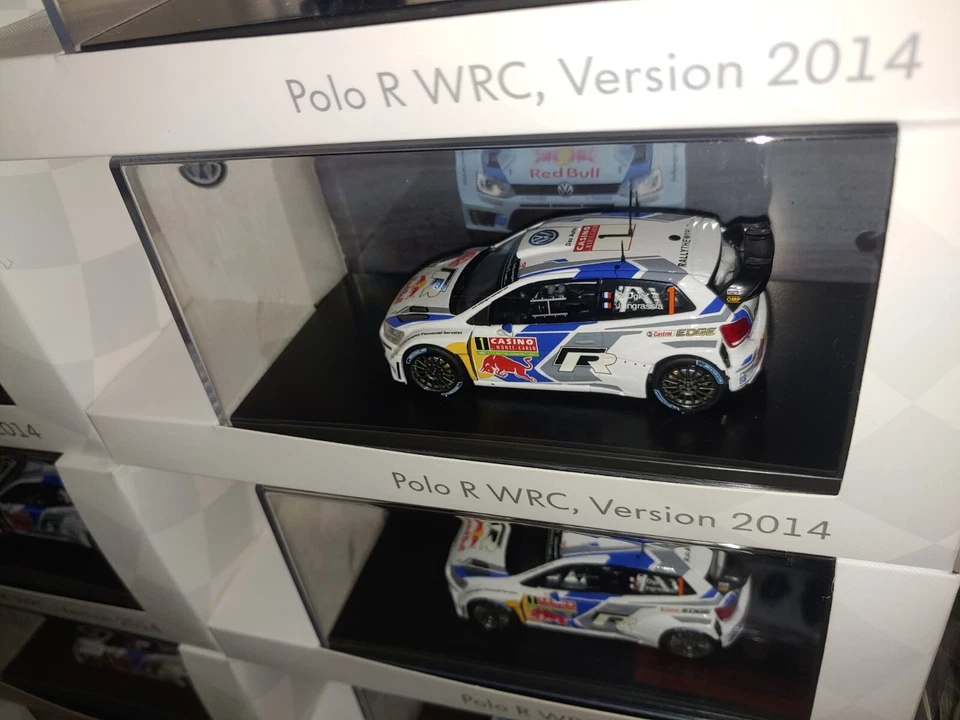 1x Spark VOLKSWAGEN POLO S. Ogier - WINNER Rally MONTECARLO 2014 -1:43 - Immagine 3 di 3