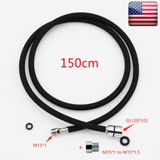 G1/2 Replacement Hose For Sink Kitchen Faucet With Pull-out Shower 150cm Length