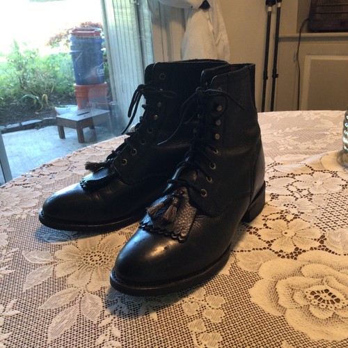 leather boot tassels