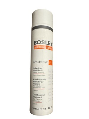 Bosley BosRevive Volumizing Conditioner For Color-Treated Hair, 10.1 Oz New!