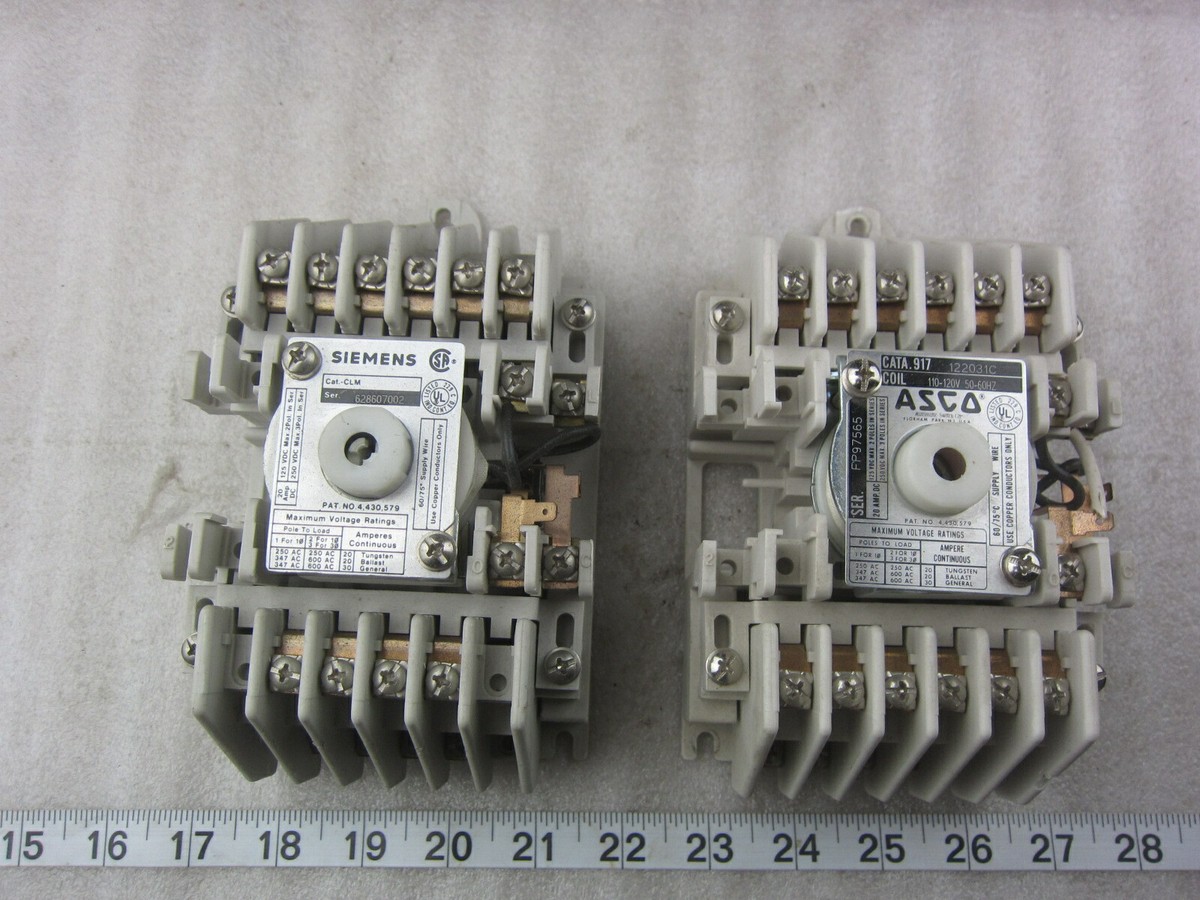 Siemens 12 Pole Lighting Contactor | Shelly Lighting