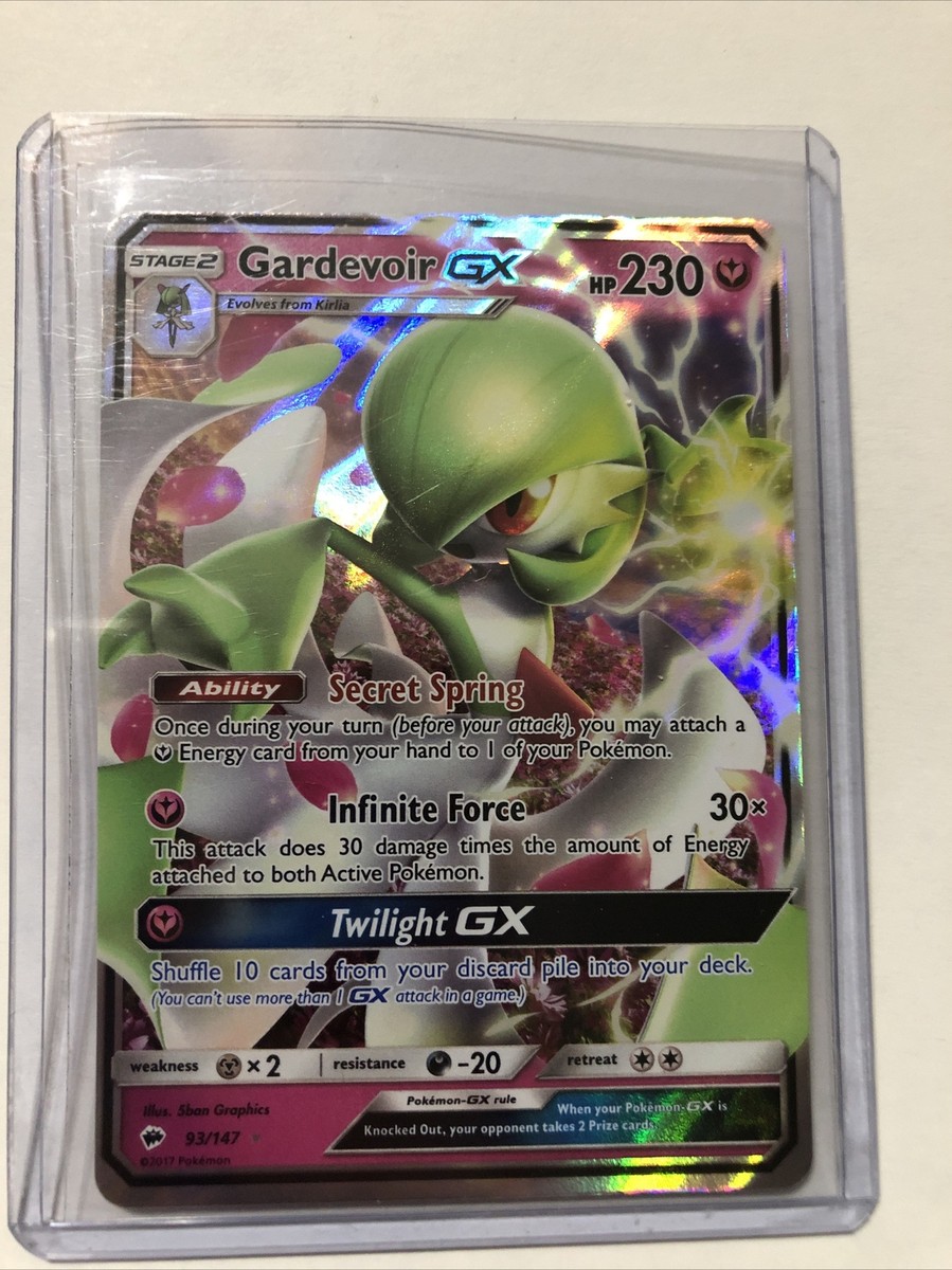 gardevoir gx pokemon card value Gardevoir GX Holo Foil Card Rare Pokemon Full Art 93/147