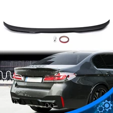 For 2017+ BMW 5-Series G30 G38 530i F90 M5 CS Style Trunk Spoiler Wing Gloss Blk