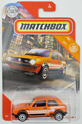 Matchbox Volkswagen Golf MK1 GTI MBX City 2020 8/100 NEU OVP