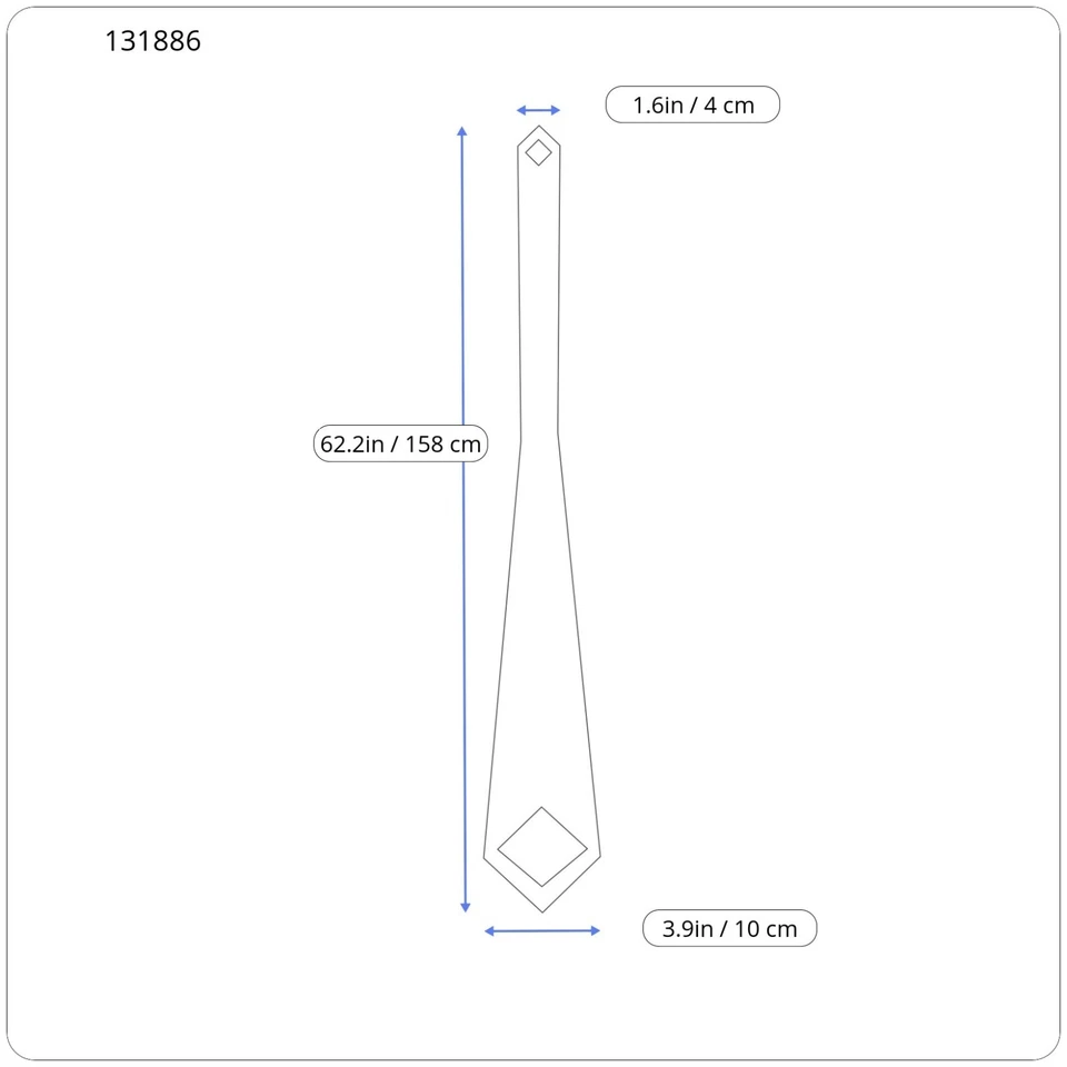 Corbata ASCOT para hombre talla única 100 % seda puntiaguda clásica estampada multicolor Foto 3 de 4