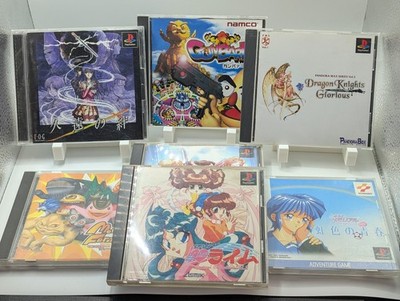 PS1 Spielepaket inkl. Kuon no Kizuna - Handbücher dabei - NTSC J Japan Import
