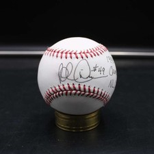 Rob Dibble Signed Baseball Reds Auto 1990 World Champions NLCS MVP ZJ22601