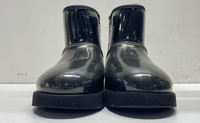 UGG Women's Black Pull-On Classic Mini Boots Size 7
