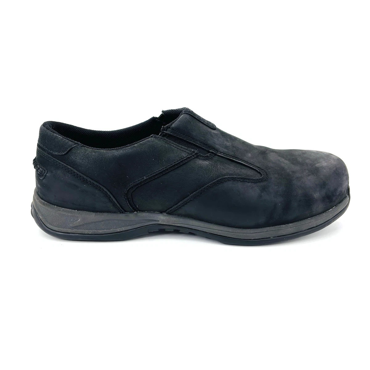 Red Wing Work Shoes Safety Toe Black Leather Mens 8700 Slip On Loafer 11 E2 EE Red Wing Shoes Men main image 3