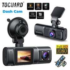 TOGUARD FHD 1080P 1080P Dual DashCam Front Inside Cabin Car Camera Night Vision