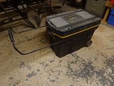 ZAG LARGE WHEELED TOOL BOX WITH 2 STORAGE TRAYS