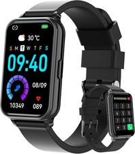 2025 Smart Watch For Men/Women, Waterproof Smartwatch Bluetooth iPhone Samsung