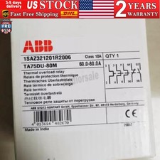 NEW ABB TA75DU-80M Thermal Overload Relays 55-80A US Free TAX