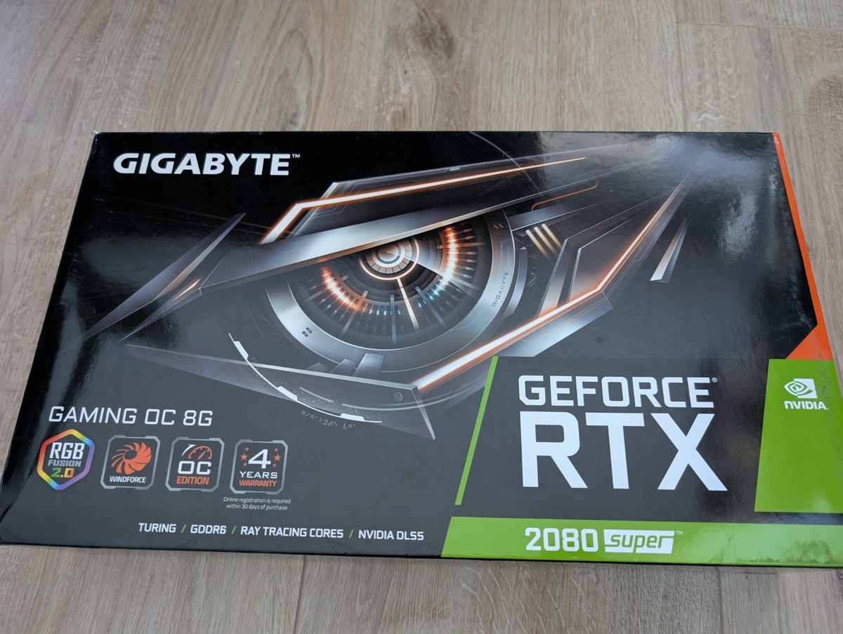 Nvidia GeForce RTX 2080 Super Gigabyte Gaming OC 8gb Rgb UK