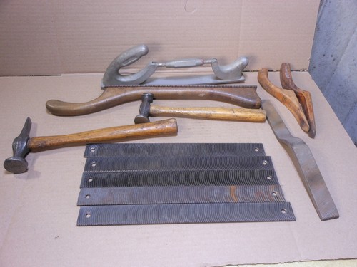 Vintage Body Tool Lot - Hammers File Holders Handles Vixen Files