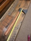 BLACK HAWK, M&W CANADA EARLY AMERICAN STYLE AXE, WOODEN HANDLE Used — photo 9