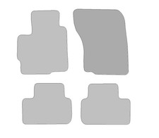 Fußmatten passend für Citroen C4 Aircross Typ  (Baujahr 2012 - aktuell), Hit sch