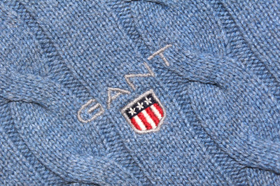 Men's Gant Crew Neck Knitted Sweater Jumper Size M
