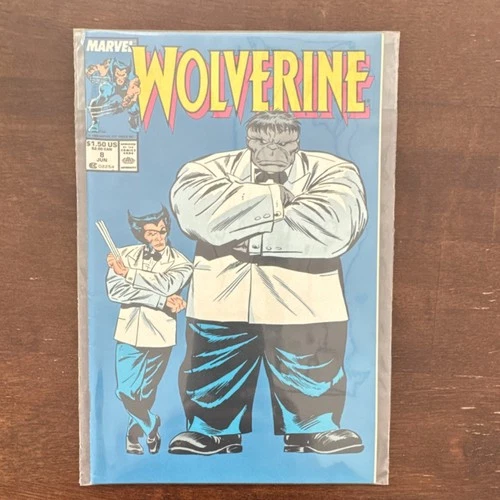 Marvel Wolverine #8, 1988, Wolverine Gallery, Copper Age, Vintage Comic NM 9.8