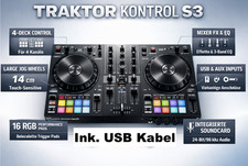 Native Instruments Traktor Kontrol S3 - 4 - Deck DJ Controller Attrezzatura Audio