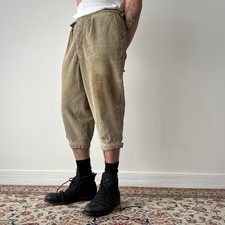 1950s Vintage German Hunting Plus Fours Corduroy Trousers