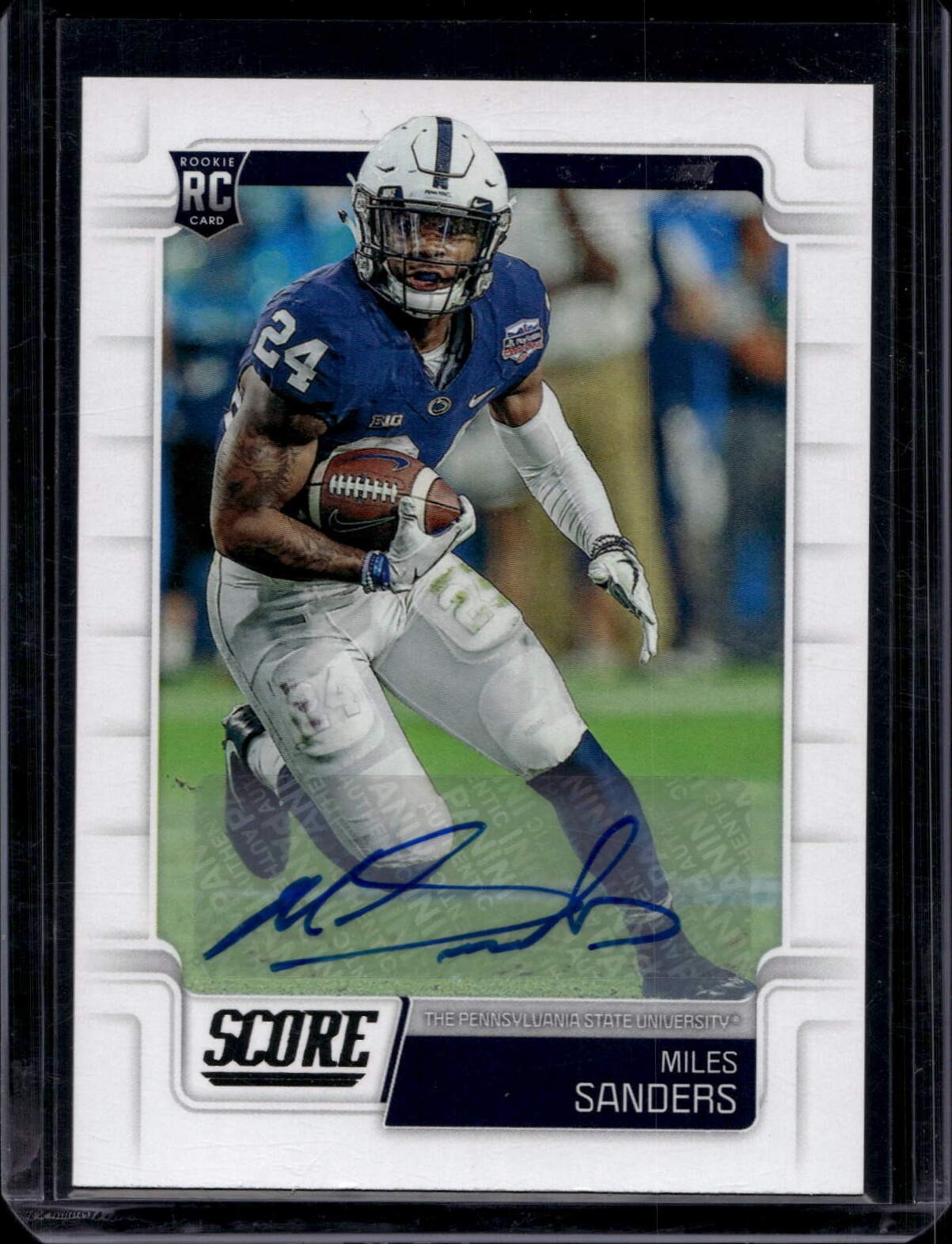 2019 Score #346 Miles Sanders Rookies Signatures