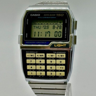 CASIO Databank 150 DBC-1500 (1477) Mens DIGITAL Calculator