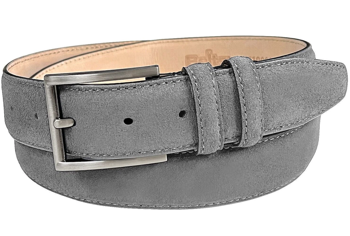 Gray Leather Belts for Men for sale | eBay Gray Leather Belts for Men for sale | eBay