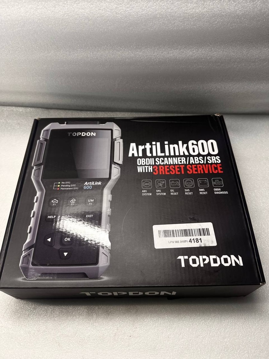 TOPDON ArtiLink 600 OBD2 Scanner Code Reader for sale online | eBay UK