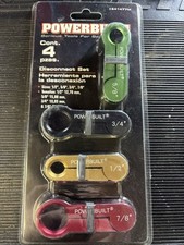 Powerbuilt Disconnect Set 4pc Set