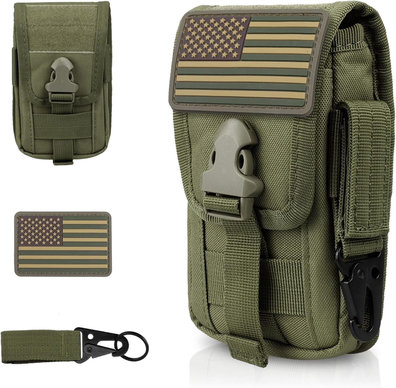 Funda Estuche Bolsa para Telefono Celular en la Cintura Tactico Militar, Nuevo