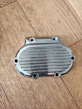Harley chrome 5 speed 37082-87 transmission clutch release side cover Ribbed