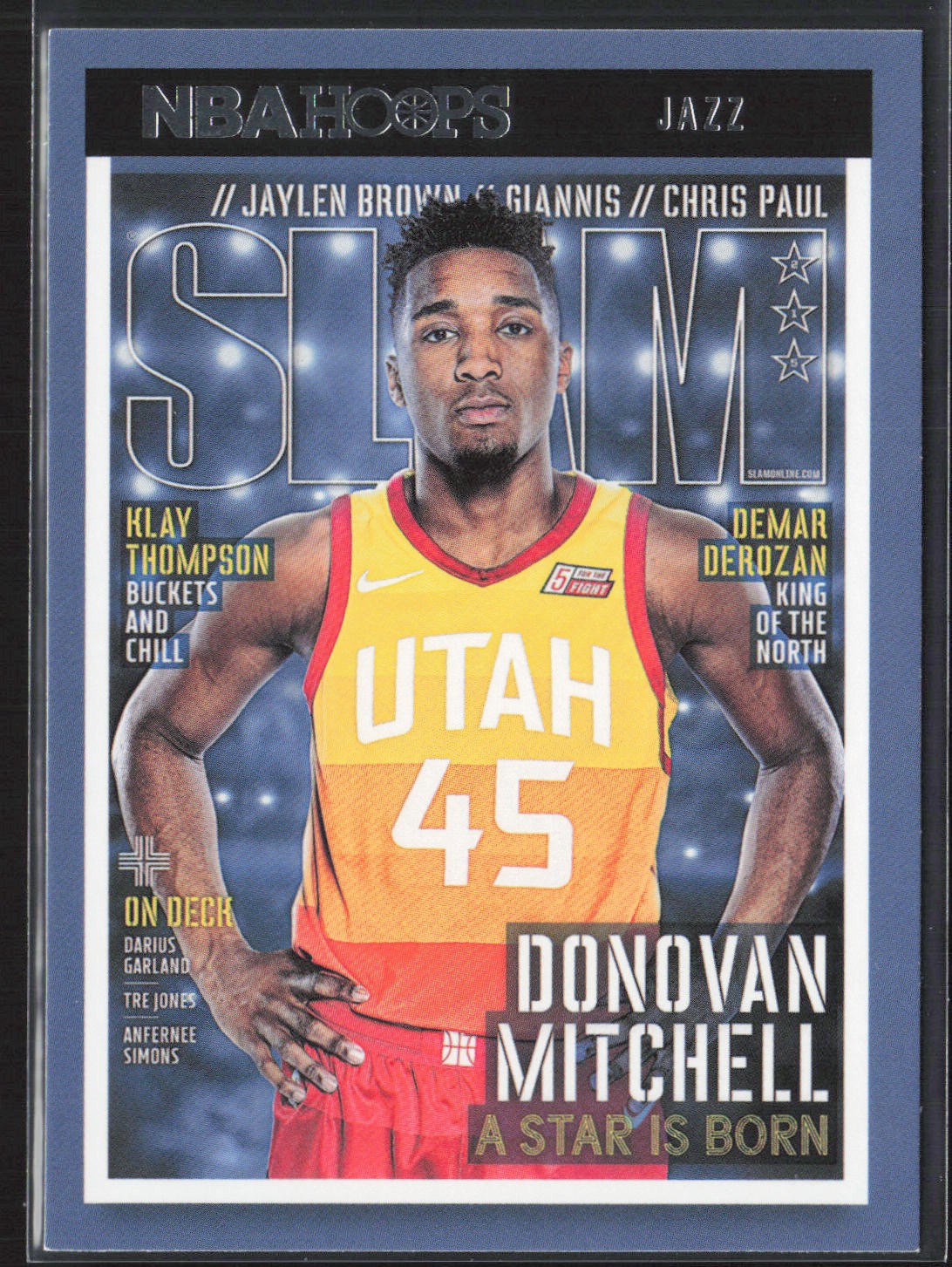 2021-22 Hoops #SLAM 215 Donovan Mitchell Slam