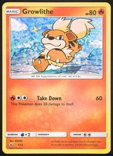 Growlithe 1/12 McDonald's Collection 2018 Pokemon TCG Card on eBay