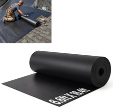 45Mil EPDM Rubber Roofing Materials 6.6Ft X 16.4Ft, Heavy-Duty Roll Roofing Wate