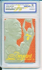Kobe Bryant 1996-97 Flair Showcase Legacy Feel The Game 23kt Gold RC WCG 10 -CR