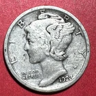 1923 US Mercury SILVER Dime "Philadelphia" Mint! XF! SHARP! Old US Coin!