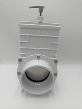 Valterra 6401 4" PVC Gate Valve Slip x Slip Stainless Paddle Broken Handle